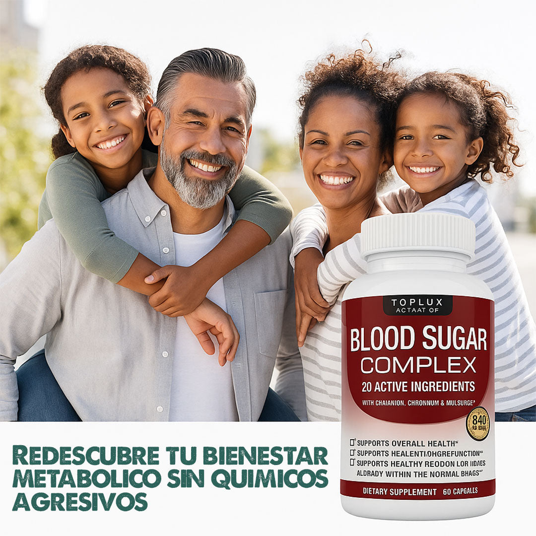 BLOOD SUGAR COMPLEX | Controla picos de azucar en sangre