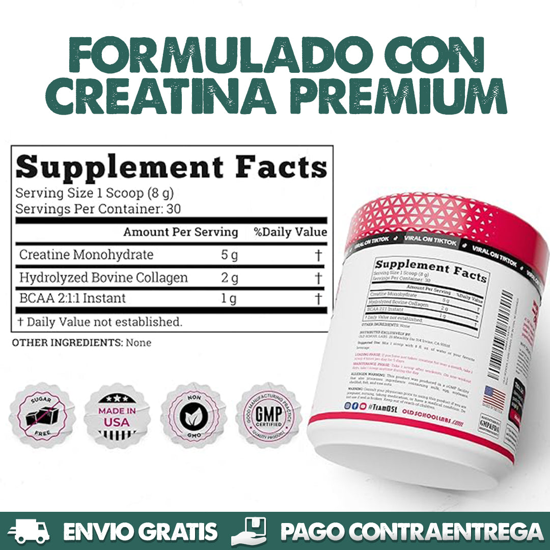Creatine Monohidrate - Multiples beneficios para mujeres
