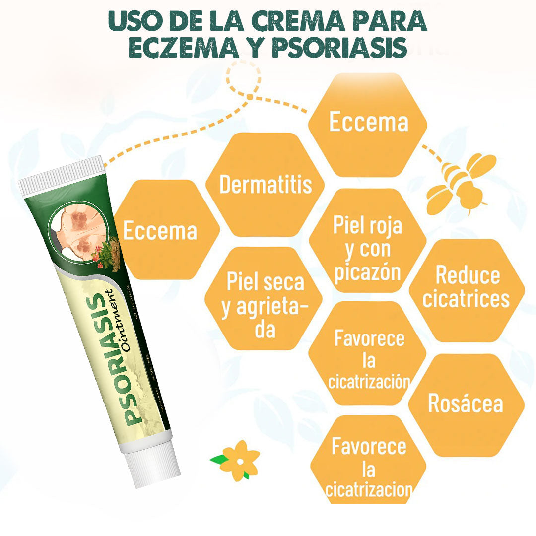 Eczema & Psoriasis Cream | Dile adiós a la irritación y molestias