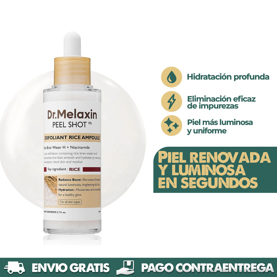 Dr. Melaxin Peel Shot | Ampolla Exfoliante Iluminadora
