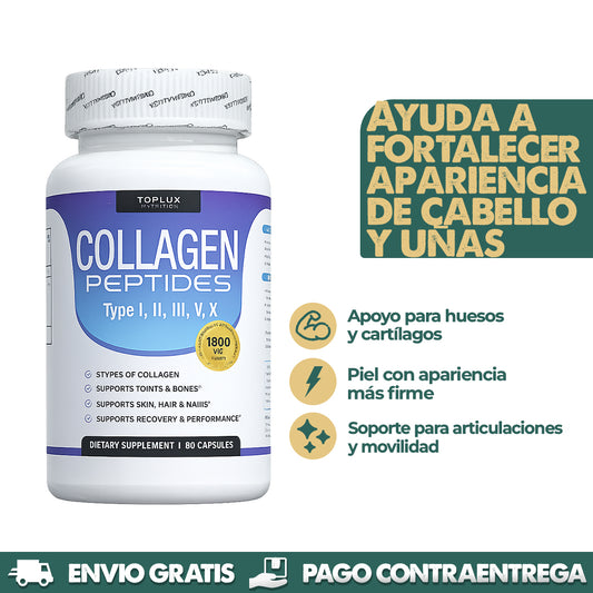 Collagen Peptides - Rejuvenece años en pocas semanas